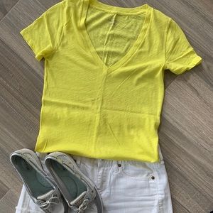Bright Yellow Vintage Cotton T-Shirt (J. Crew)